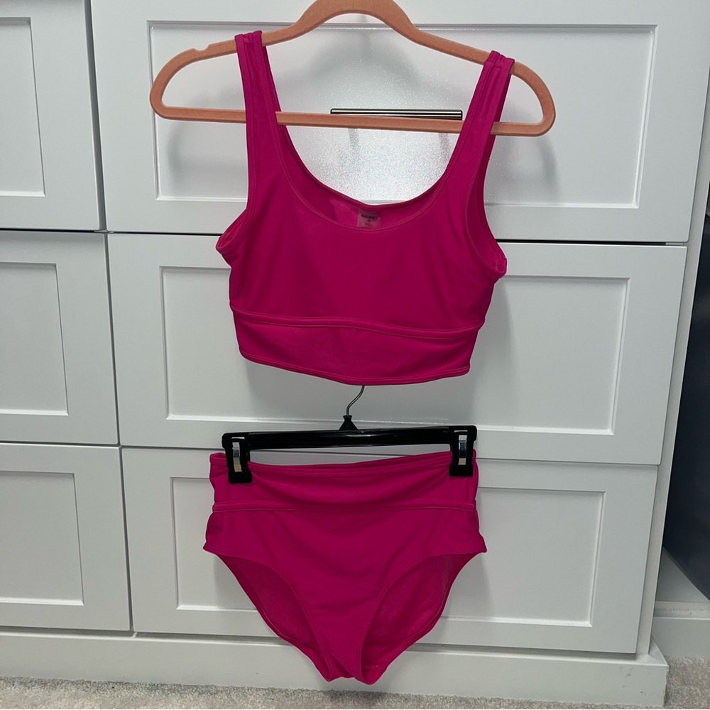 Vibrant Pink Bikini Set - Old Navy